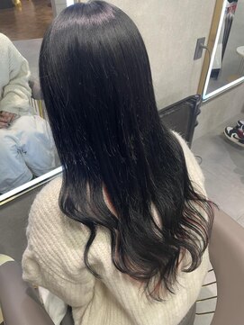 ニーナ ビューティーサロン(NINA Beauty Salon) インナーRED♪#エクステ#インナーカラー