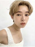 大人ショートハンサムショート愛されベージュベリショ