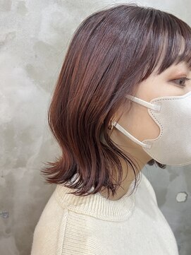 エトネ ヘアーサロン 仙台駅前(eTONe hair salon) 20代 30代　くびれボブ