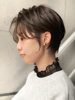 トト 船橋店(toto.)&nbsp;黒髪/グレーベージュ/レイヤーロング/前髪パーマ[西船橋/津田沼]