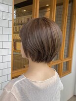 ノエル(noele)&nbsp;ショートボブ×くすみベージュ