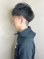 レイール 下北沢(Reir)&nbsp;【Reir下北沢】*メンズショート刈り上げ＋ネイビーアッシュ