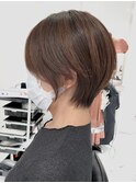 ハイライトカラーミルクティーベージュケアブリーチダブルカラー