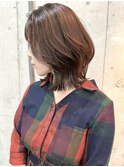 簡単に巻けるくびレイヤーボブ/くびれボブ/表参道美容院