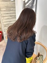 ヲタク(wotaku.)&nbsp;ブラウンカラーニュアンスカラーブリーチなしオリーブカラー艶髪