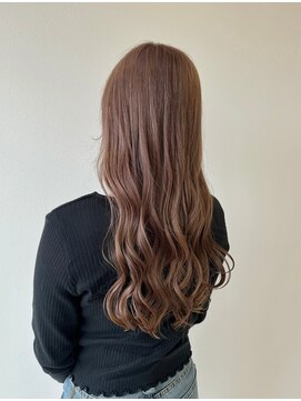 ラヴィズム 松崎店(LUVISM) ミルクティーベージュダブルカラーブリーチ東区松崎