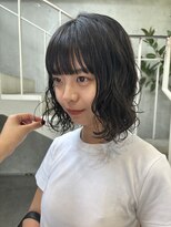 アクアオモテサンドウ(ACQUA omotesando) ♪ナチュラルパーマ　ボブパーマ　ゆるふわパーマ　ぱっつん前髪