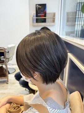 アンソル オブ リシェール(N'SOL of RICHAIR) 前髪/アンブレラカラー/こなれミディ/イメチェン/ウェーブパーマ