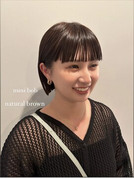 ガーランド (Garland) 切りっぱなしボブ/姫カット/前髪/原宿神宮前