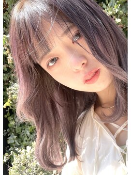 キーゴ 博多(KY-GO.) 韓国っぽい感じで可愛くピンクベージュ