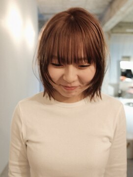 ほんのりピンクベージュ［名古屋/ハイトーンカラー/ベージュ］