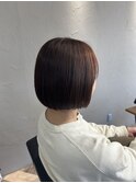 切りっぱなしボブ