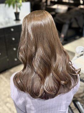 ユアーズヘア 東新宿店(youres hair) やわらかさたっぷりクリーミーベージュ♪