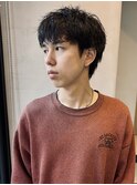 メンズマッシュ/刈り上げなし/マッシュウルフ/レイヤーカット