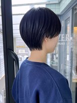 ハピネス 河原町店(Happiness)&nbsp;黒髪マッシュショート　京都ショート　京都美容室　進詩織