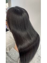 ロンドルピナス 小倉(Lond Lupinus) ブルーブラック/ワイドバング/美髪のススメ/外ハネボブ/北九州/