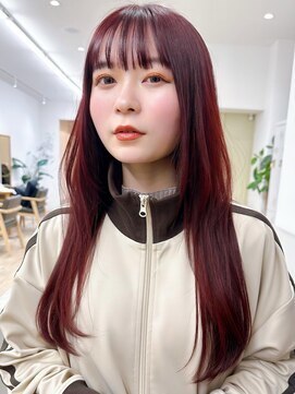 トイロ 横浜(Toiro) 大人可愛い透明感うる艶レイヤーカットくびれロングレイヤー