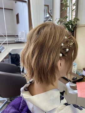 コアフィールフィス(COIFFURE fils) 新規お得クーポンあり【見附　今町】着付けヘアスタイル