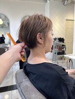 ブランニューイヴ 生駒店(Brand new eve)&nbsp;ハイライト×ショートカット