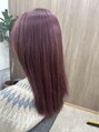 テーラヘアー 茂原店(TELA HAIR)&nbsp;深みのあるベリーピンク【TELA HAIR 茂原店】
