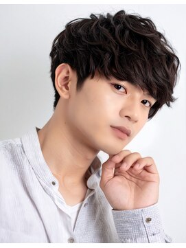 サン 福井工大前店(SUN) メンズパーマ/ニュアンス/フェザー/フェード/眉毛/バーバー