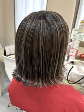 ハイライト/30代/イルミナカラー