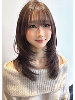 アールサロン 名駅(Rr SALON) 韓国風ロング×髪質改善×ベージュ