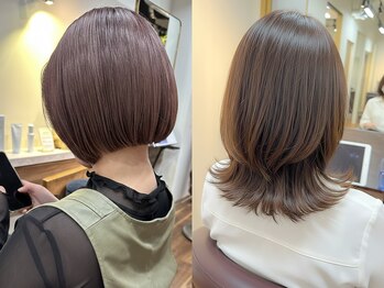 アルボーテルジェ(Art BeAute' ROUGET)の写真/大人上品ハイライトで垢抜け。なりたいイメージにとことん寄り添うデザインは透明感たっぷり&ダメージレス