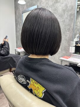 フォンド 津田沼(fond.) 大人ガーリー/ダークアッシュ/似合わせカット/津田沼