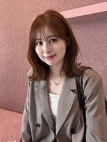 ボタン コロン 表参道 原宿(VOTAN COLON) ハッシュカット/韓国レイヤー/ミディアムレイヤー/原宿/顔まわり