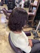 ヴァンテアン 巣鴨店&nbsp;落ち着いた大人のお洒落なナチュラルパーマスタイル【巣鴨】