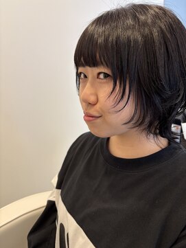 クィーンズ マッシュウルフ × 顔まわりレイヤー
