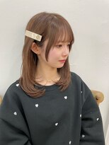 ハニー 町田(HONEY)&nbsp;レイヤーカット/ベージュカラー