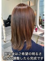 イロドリ たまプラーザ店(irodori)&nbsp;ご自宅の白髪染めで黒くなった髪色を明るくする