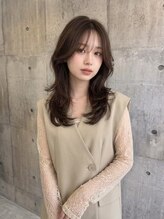 アトラ ハッピーヘアライフ 昭和町店(attra happyhairlife)&nbsp;顔周りで魅せるくびれ韓国レイヤー