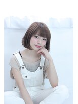 ソース 梅田(SOURCE)&nbsp;ワンカールボブ(グレージュ)