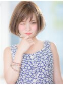 【VIALA 自由が丘】ひし形×ショートボブ