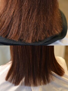 クリブ ヘアデザイン(KRIB HAIR DESIGN) 髪質改善ストパー