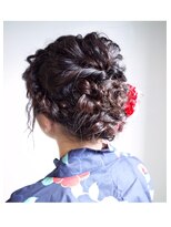 フィエル(fielu)&nbsp;浴衣SET×【ISAO】3