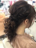 ヘアメイク ミラー(Hair Make MIRROR) ふわっとポニーテール風