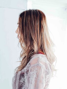 プロデュース 相模原店(Produce) 大人かわいい♪センターパート☆ヌーディーカラー