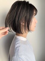 イズ(iss)&nbsp;ナチュラルボブ　グレー