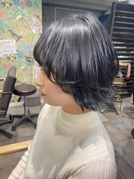 ソルト(Salt) くすみネイビーブルー