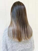 アイティーバイアルバム 八王子店(IT by ALBUM) ハイライトバレイヤージュアッシュ_マロンベージュ_ba321801