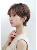 【GARDENTokyo】大人可愛い ひし形 耳掛けショートウルフ