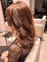 ステアケース 武蔵小杉店(stair:case)&nbsp;2022年冬髪型巻き髪風パーマ　外巻き