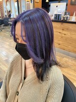 エイト プラット 渋谷2号店(EIGHT plat)&nbsp;☆パープルインナーウルフ☆