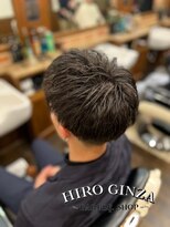 ヒロギンザバーバーショップ 神楽坂店(HIRO GINZA BARBER SHOP)&nbsp;ショートマッシュ