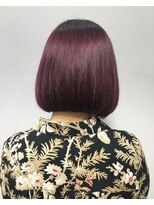 ゴッドハンド 横浜店 【デザインカラーも得意】ビビットカラーブロッサムダブルカラー