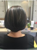 ハイライトデザインカラー(前下がりボブスタイル)